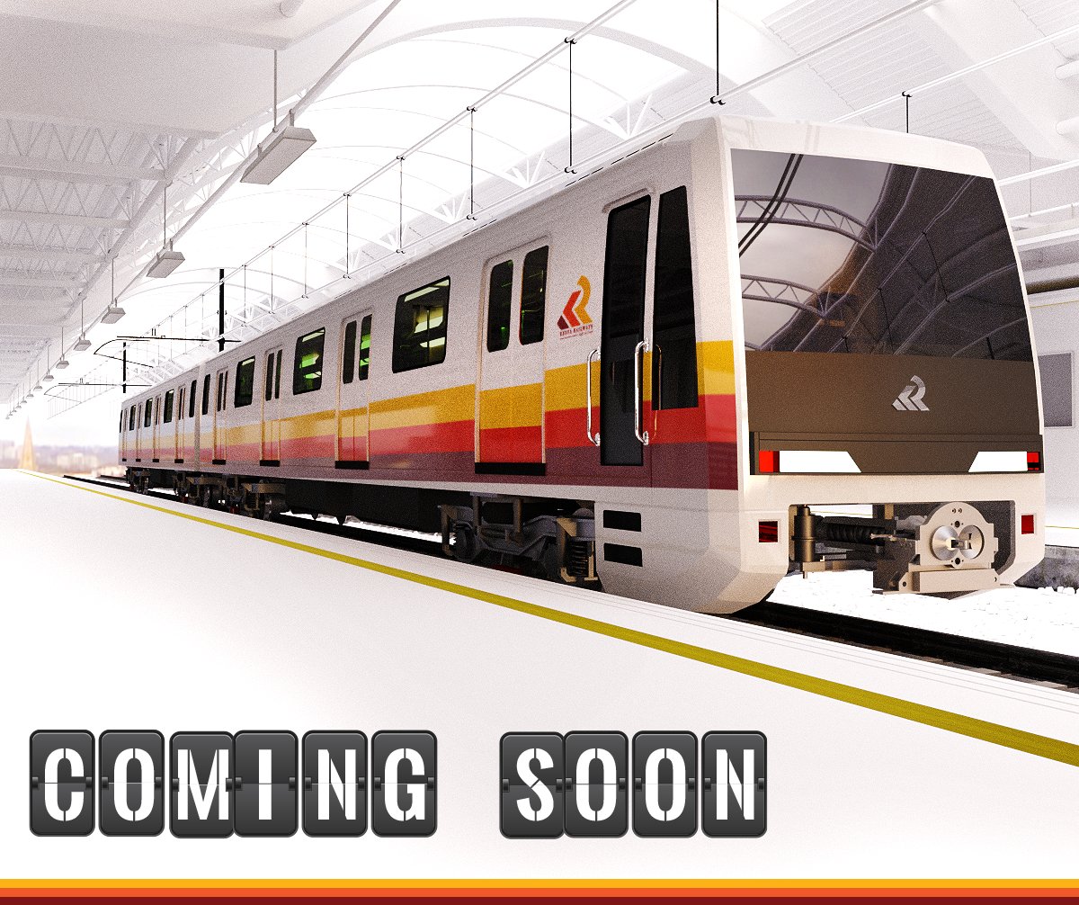 KenyaRailways_'s tweet photo. Kenya! We have something new, fast and efficient. Mko ready? https://t.co/8EAerWiu26