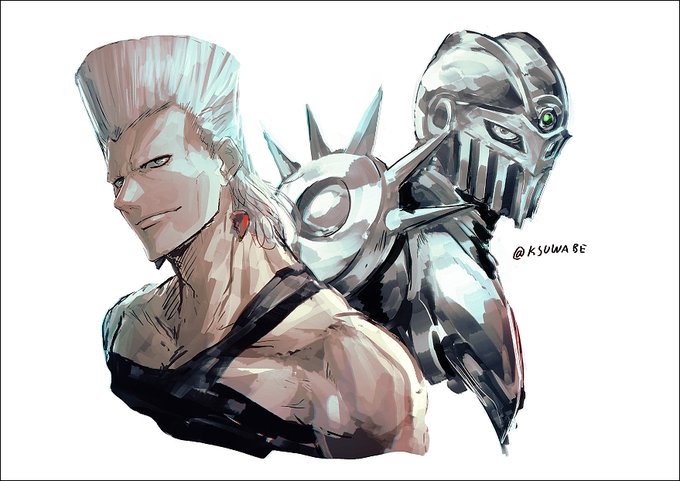 「armor grey hair」 illustration images(Popular)