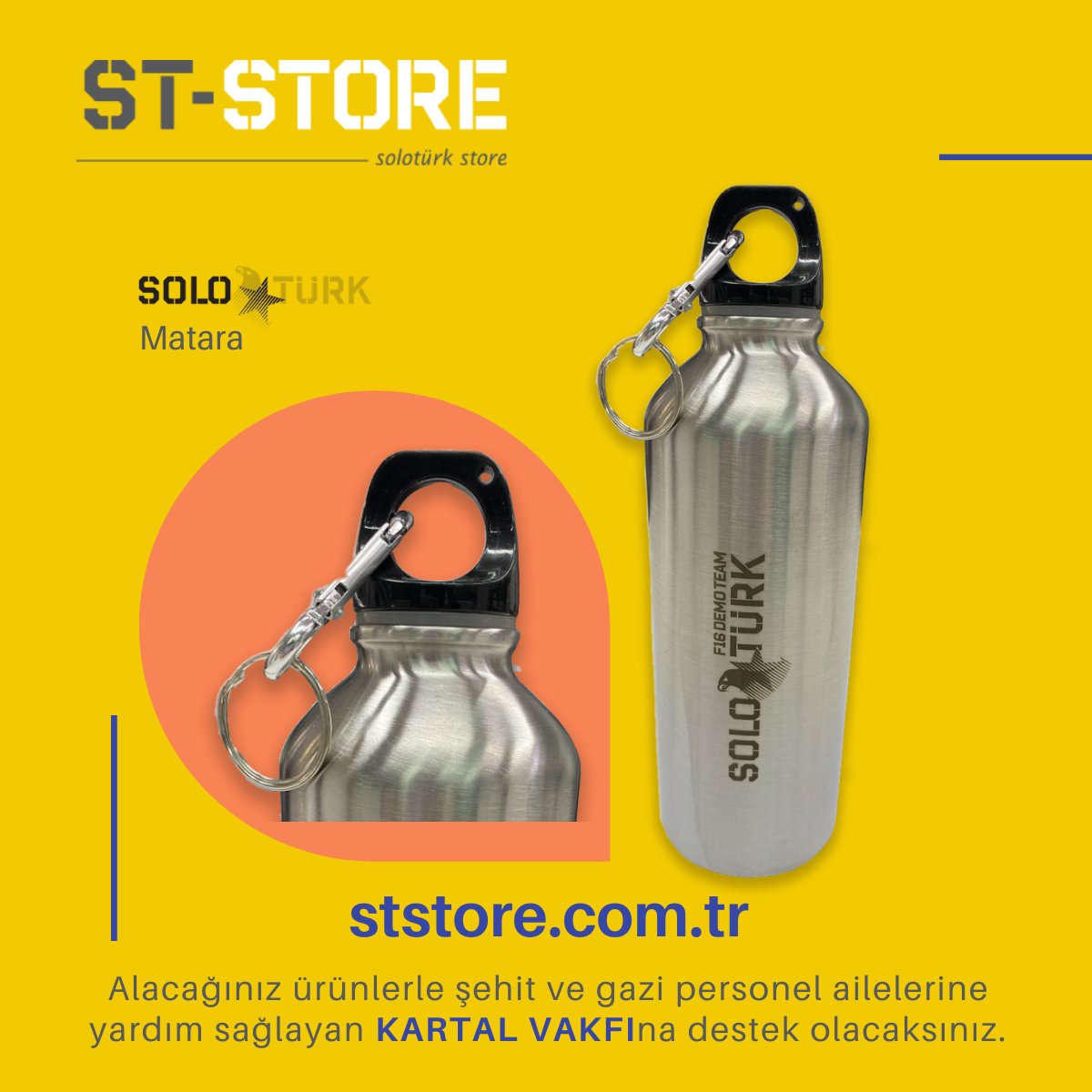 soloturk_store's tweet photo. İçeceklerimizi yanımızda taşıdığımız şu günlerde en büyük yardımcımız mataralar… Özel SOLOTÜRK mataralarımızı incelemek isterseniz ürünlerimize profilde bulunan web adresimizden ulaşabilirsiniz.
#solotürk #soloturk #ststore #solotürkürünleri #soloturkurunlari #solotürkstore https://t.co/c75k6TqDD1