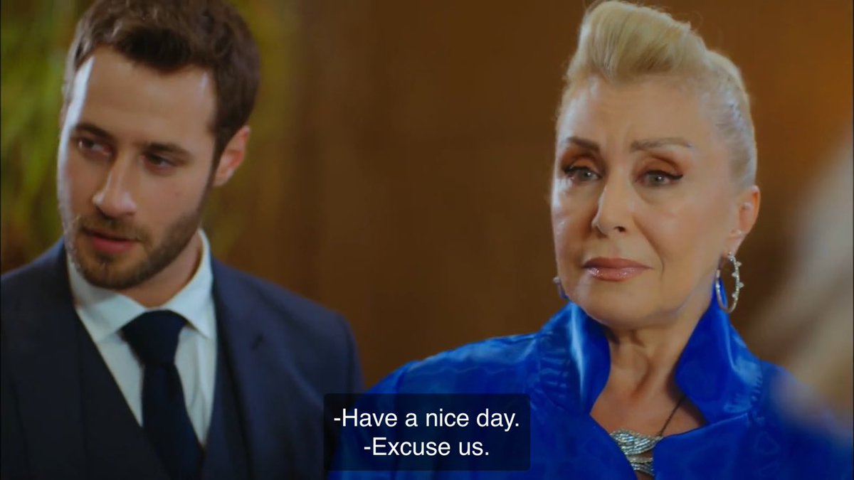 1) haha that his is worst nightmare but she will make it happen!!! Although I wouldn’t wish time with his mother on anyone—that’s actual terror. 2) her yelling at her hands made me laugh—the natural comedy and leyla being so relatable is what makes this show.  #iyigündekötügünde