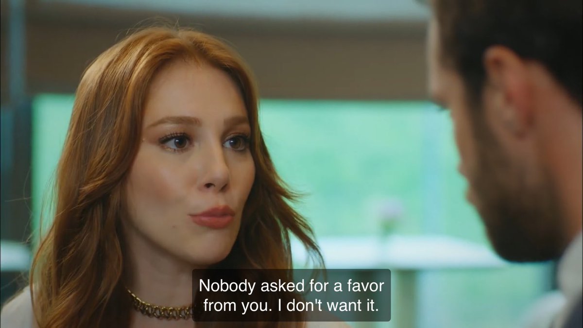 Leyla letting everyone know she won’t back down!  she doesn’t need him—she’s not constantly crying over him. the plot is simple but why do we need extra craziness. Where’s the appreciation for shows that have a protagonist we root for & simply enjoy watching?  #iyigündekötügünde