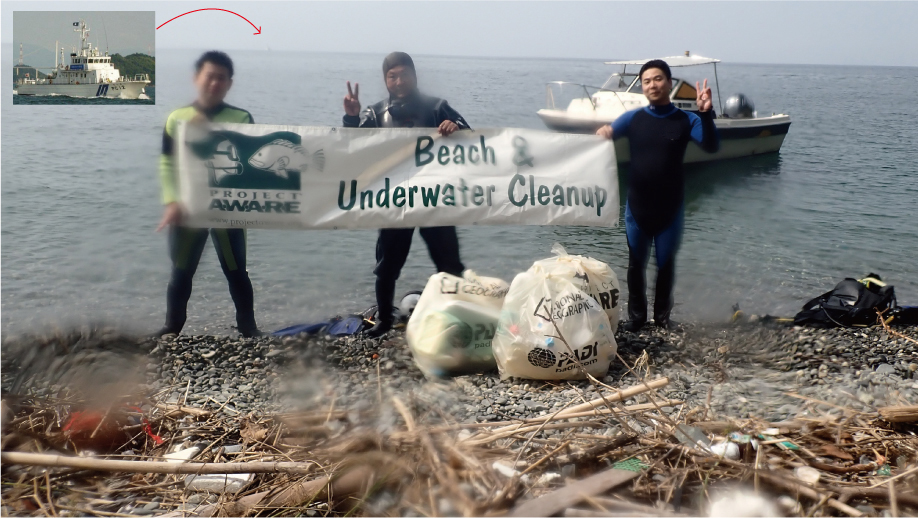巡視艇せとぎり監視下で
海岸奉仕清掃
新居浜大島フナカクシ
#projectaware
#クリーンナップ
#padi
#DiveAgainstDebris https://t.co/QkP2KBbHbH