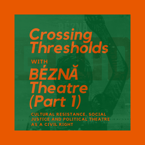 thisisliminal's tweet image. Today we are joined in conversation with @BEZNATheatre 
In Part one we explore the beginnings of BÉZNĂ, their process and their most recent productions 'Illegalised' and 'ILLEGALISED' and 'VINOVAT, -Ă'⁠ - Listen on Spotify (or wherever you get your podcasts!)