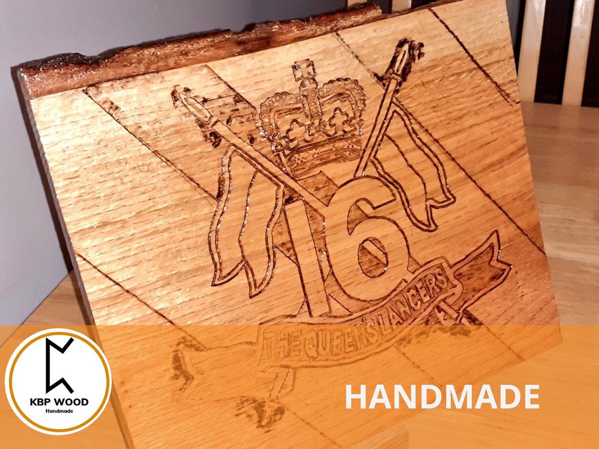 @KbpWood is open for #commissions Bespoke handcut #woodenplaques, #signs & #Military  capbadges & insignia. 
E: kbphandmade@gmail.com for prices or DM me.
#UKGiftHour #Ipswich #Suffolk #giftsforher #giftsforhim #gifts #Veterans