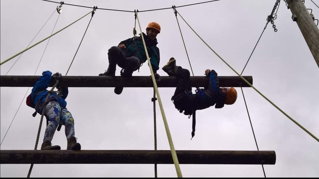 Please sign for the young person who never shines in class, but outdoors- on a Jacob's ladder- gets to be the child who helps their friends to reach the top  #SaveYourOutdoorCentres