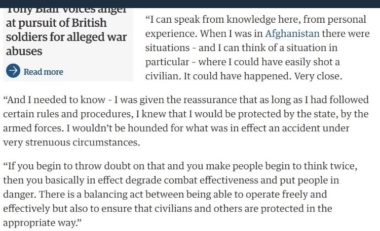 What about the danger that Clive Lewis - who participated in the occupation of Afghanistan and made some troubling remarks about shooting civilians - had presented to Afghans? Jones apparently doesn’t care: