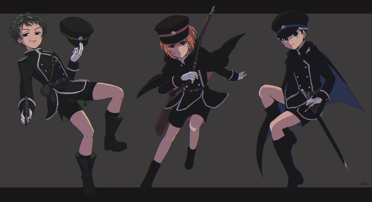 おふ 創作 軍服ショタくんズまとめました