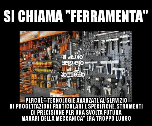 PerinelliF's tweet image. Non fa una piega ! 🔧