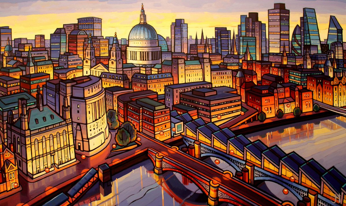'City of London II' by Jim Edwards (@jimedwards_)

jimedwardspaintings.com