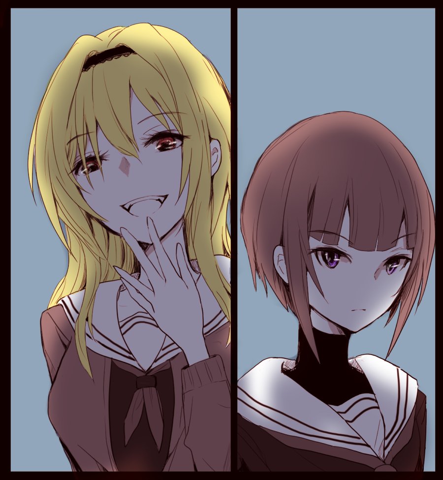 ちとせお嬢さま 千夜ちゃん 練習描き むんたのイラスト ちとせお嬢さま 千夜ちゃん 練習描き むんたのイラスト