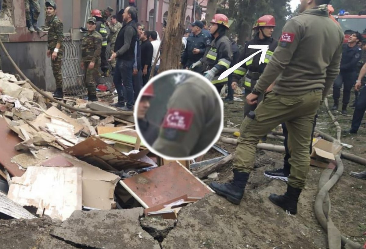 ManKeshishyan's tweet photo. Evidence of #Turkish military presence in Azerbaijan was published and later removed by #Azerbaijan official #HikmetHajiyev, assistant to Azerbaijan's President Ilham Aliyev. #StopTurkey #StopAzerbaijaniAggression https://t.co/tAzwAlui1c