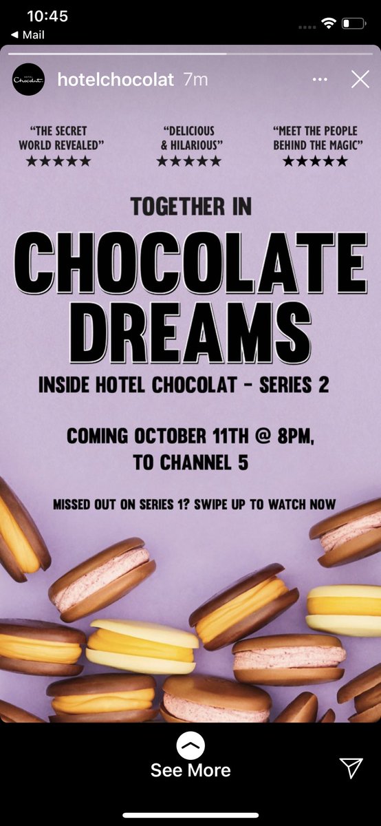 Ah, time for me to leave the country.. @hotelchocolat ⁦<a href="/channel5_tv/">Channel 5</a>⁩