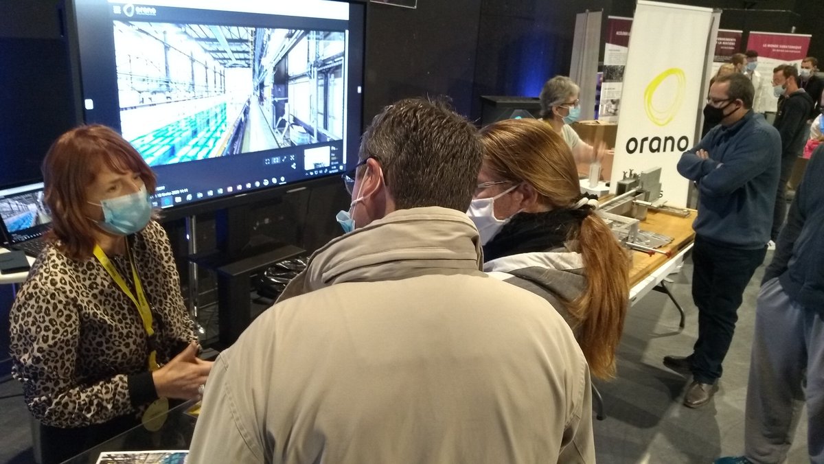 OranolaHague's tweet photo. Deuxième jour de la #FetedelaScience à l'espace René Lebas de @CherbourgEnCot ! Venez nous rencontrer ! https://t.co/wSm1BTf8LN