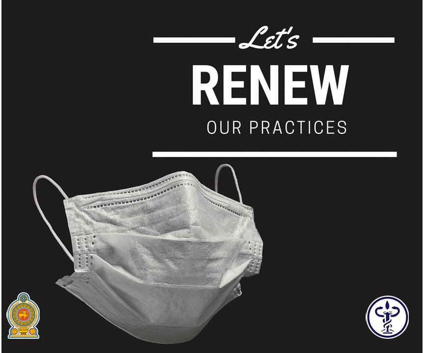 HPBSriLanka's tweet photo. Let’s renew our practices!! #COVID19LK #letsrenew #handwashing #covid #SriLanka https://t.co/4TUFwCtEXT