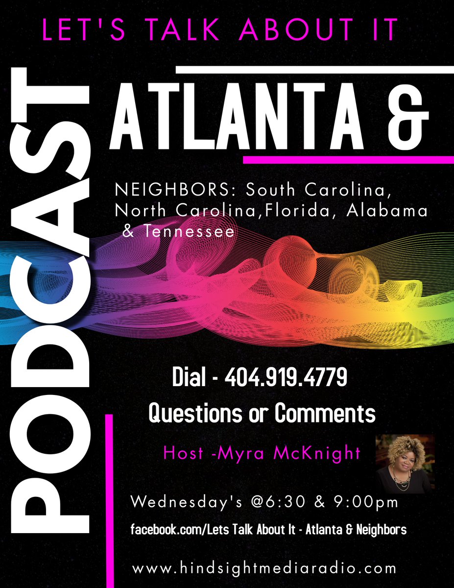 hindsightradio1's tweet photo. Join Myra McKnight &amp; Guest for good conversation! https://t.co/i0hRTQU7uL