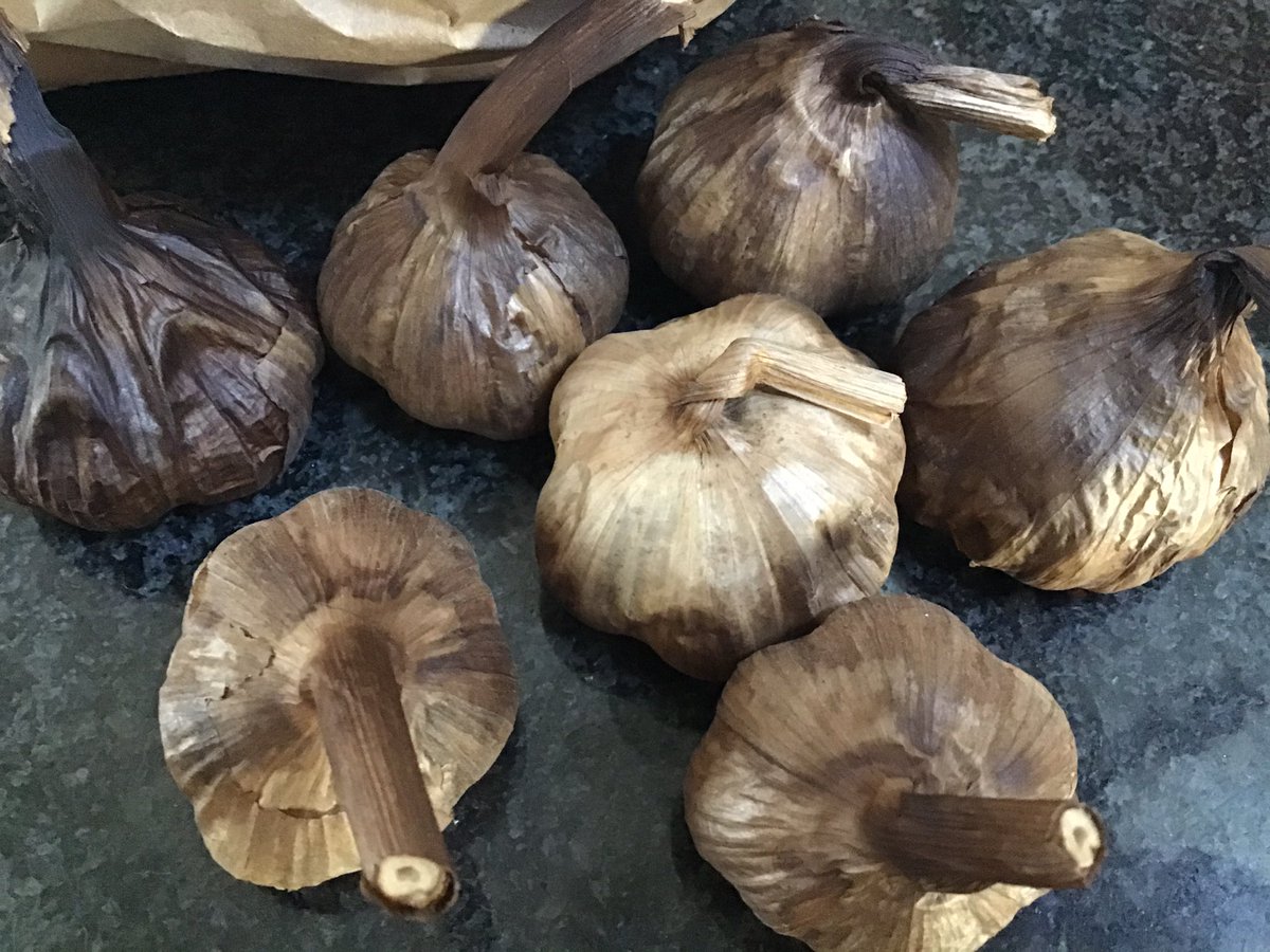 Black garlic no frills bag proving to be a good seller on eBay #garlic #Homegrown