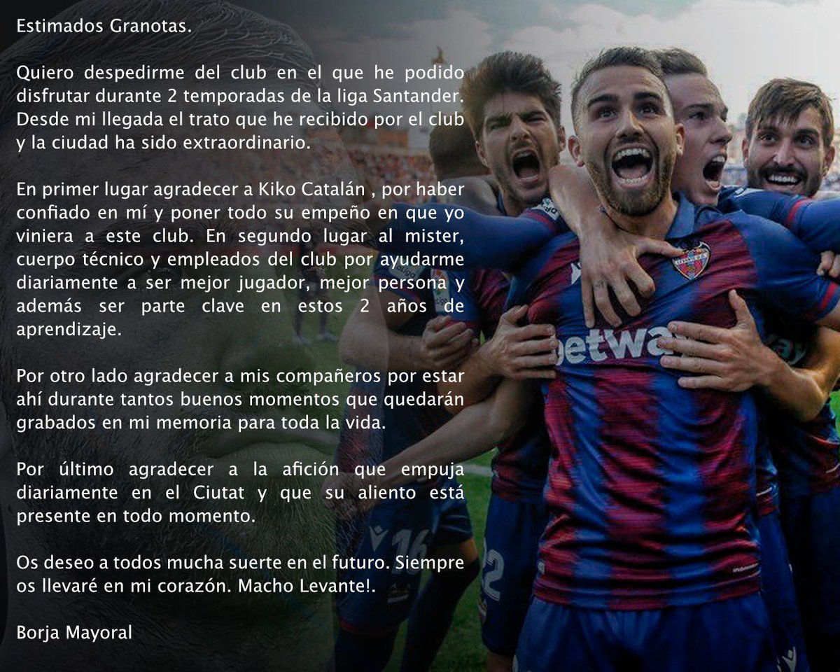 GRACIAS !!! <a href="/LevanteUD/">Levante UD</a>