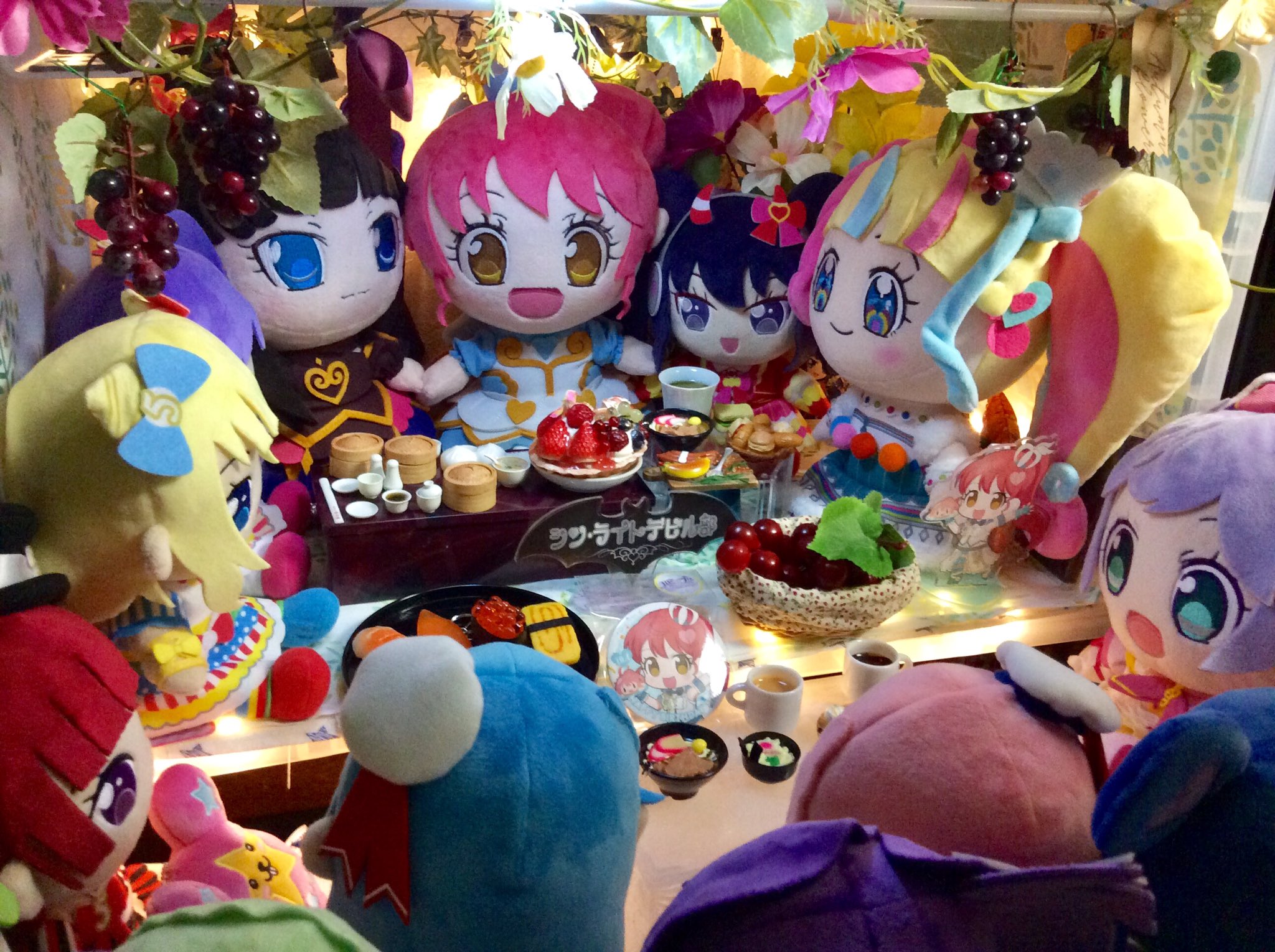 プリパラ おすわりぬいぐるみ あろま みかん 新品未開封】プリパラ おすわりぬいぐるみ あろま＆みかん