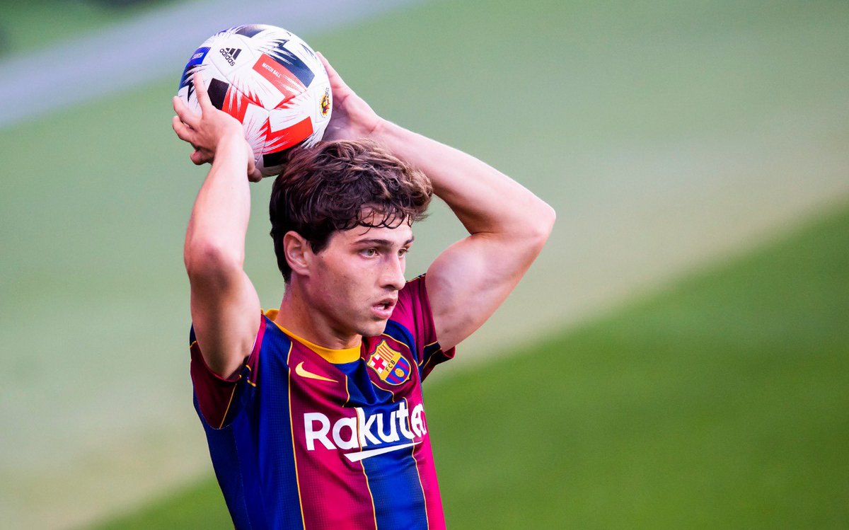 👤 Andrés Solano 👍 Debut al Barça B! 👏 #ForçaBarçaB💙❤️