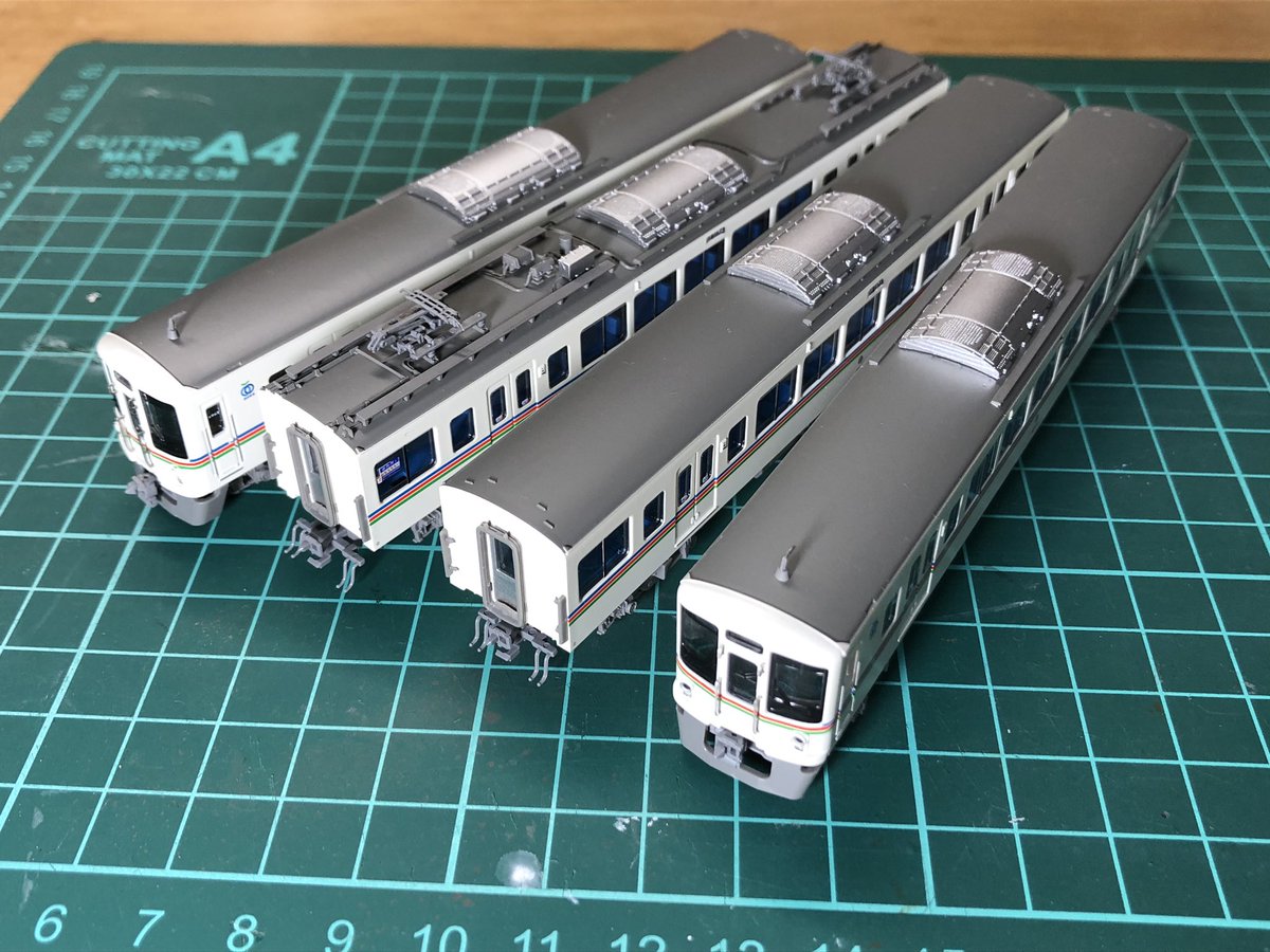 RT @kaikyu_nagamitu: マイクロエースの西武4000系ベンチレーター撤去