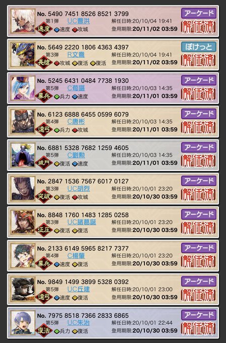 A List Of Tweets Where 列伝家 Was Sent As 三国志大戦 1 تحليلات تويتر الرسومية الخاصة بهوتويت Whotwi