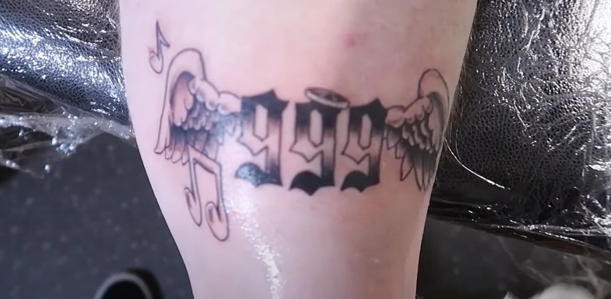 Mario 7 on X: "my new tattoo.. may juice live on forever 999 represents taking whatever hell, whatever bad situation or whatever struggle you're going through and turning it into something positive
