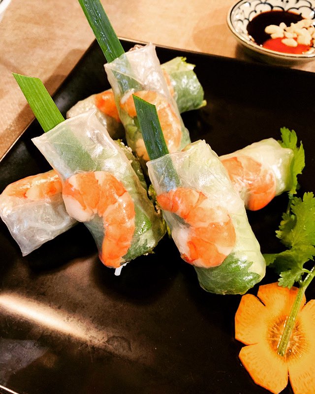 とっちゃん お肉グルメマイスター Twitterren 生春巻き エビもぷりっぷり 皮ももっちもちです グルメ グルメ巡り グルメ好きな人と繋がりたい Gourmet うまうま うますぎ 生春巻き 生春巻きサラダ 春巻き 春巻き大好き 絶品 絶品グルメ