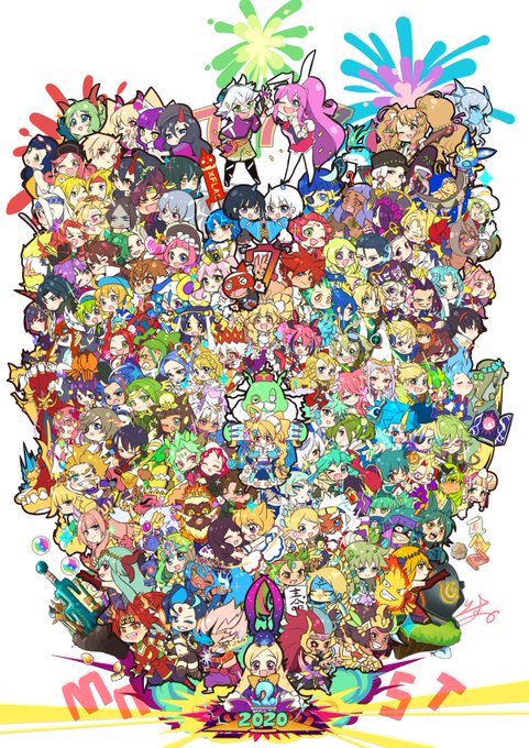 モンスト のtwitterイラスト作品 人気順