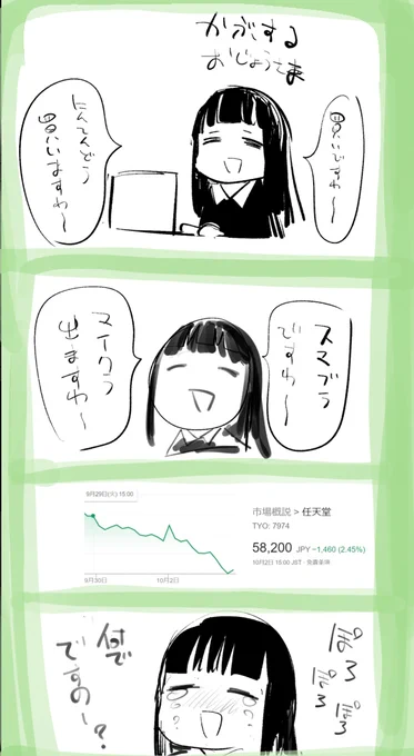 任天堂を買うお嬢様 