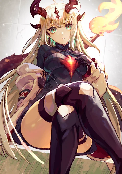 #アークナイツ #arknights #明日方舟 
描いたら来てくれると信じて… 