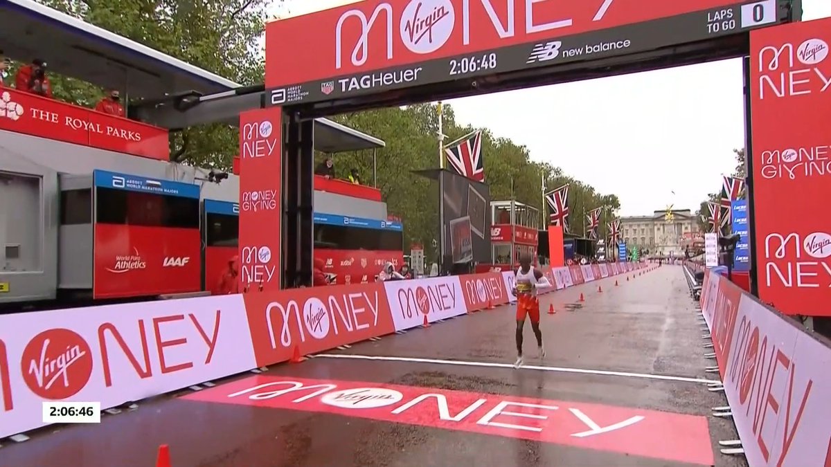 Jonathan Gault Ethiopia S Shura Kitata Outsprints Kenya S Vincent Kipchumba To Win The London Marathon By One Second 2 05 41 To 2 05 42 Eliud Kipchoge Is 8th In 2 06 49 His 10 Marathon Win