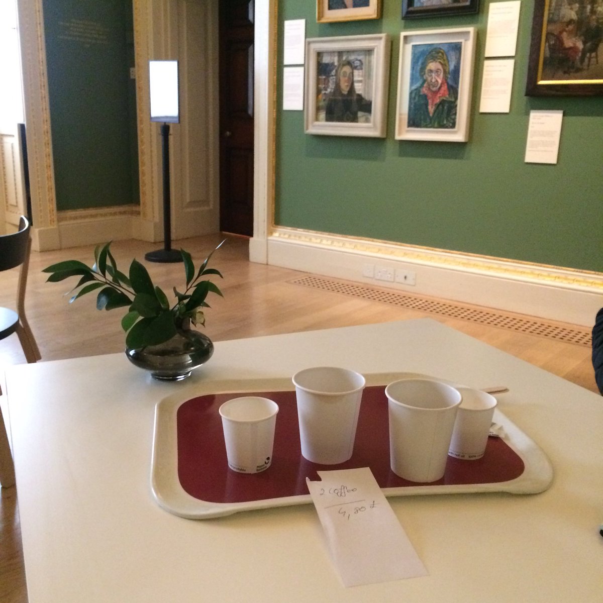 Friends of the Royal Academy,all I wanted was a lovely cup of tasty coffee before viewing the Winter exhibition- not a stewed cup of filter coffee! ⁦<a href="/royalacademy/">Royal Academy</a>⁩ @sodexo