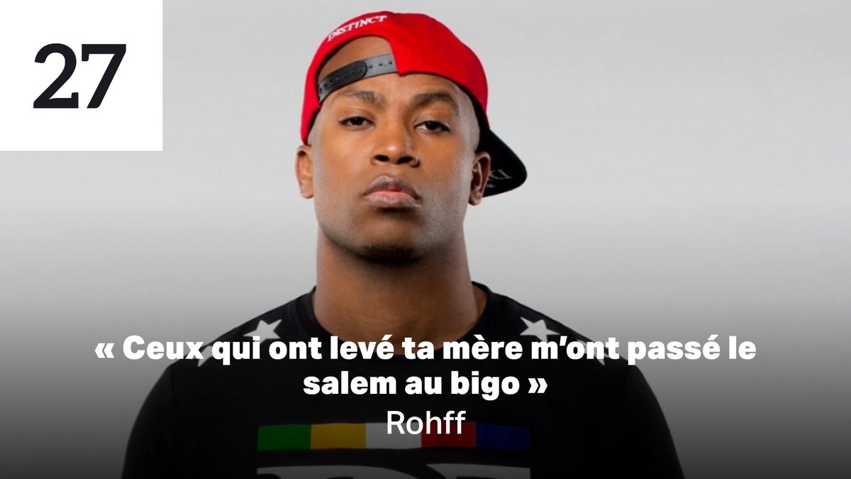 Premier clash visant ouvertement et explicitement Booba, beaucoup ont estimé qu’une ligne rouge avait été franchie avec cette ligne. Rohff fait ici allusion au kidnapping contre rançon de la mère de Booba, ayant eu lieu 10 ans auparavant.