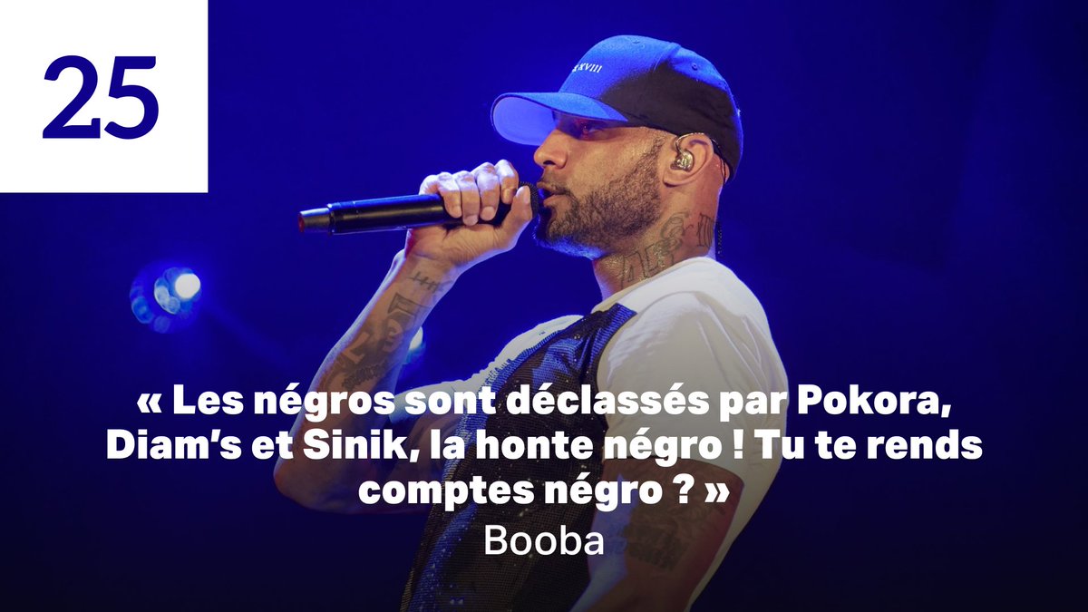 Au travers de cette line, Booba trouve inacceptable que le rap et le RnB soient représenté par ces 3 artistes, tous blancs, au détriment d'artistes noirs.Une line qui créera le malaise chez une partie des auditeurs de rap français et chez plusieurs rappeurs français de l'époque