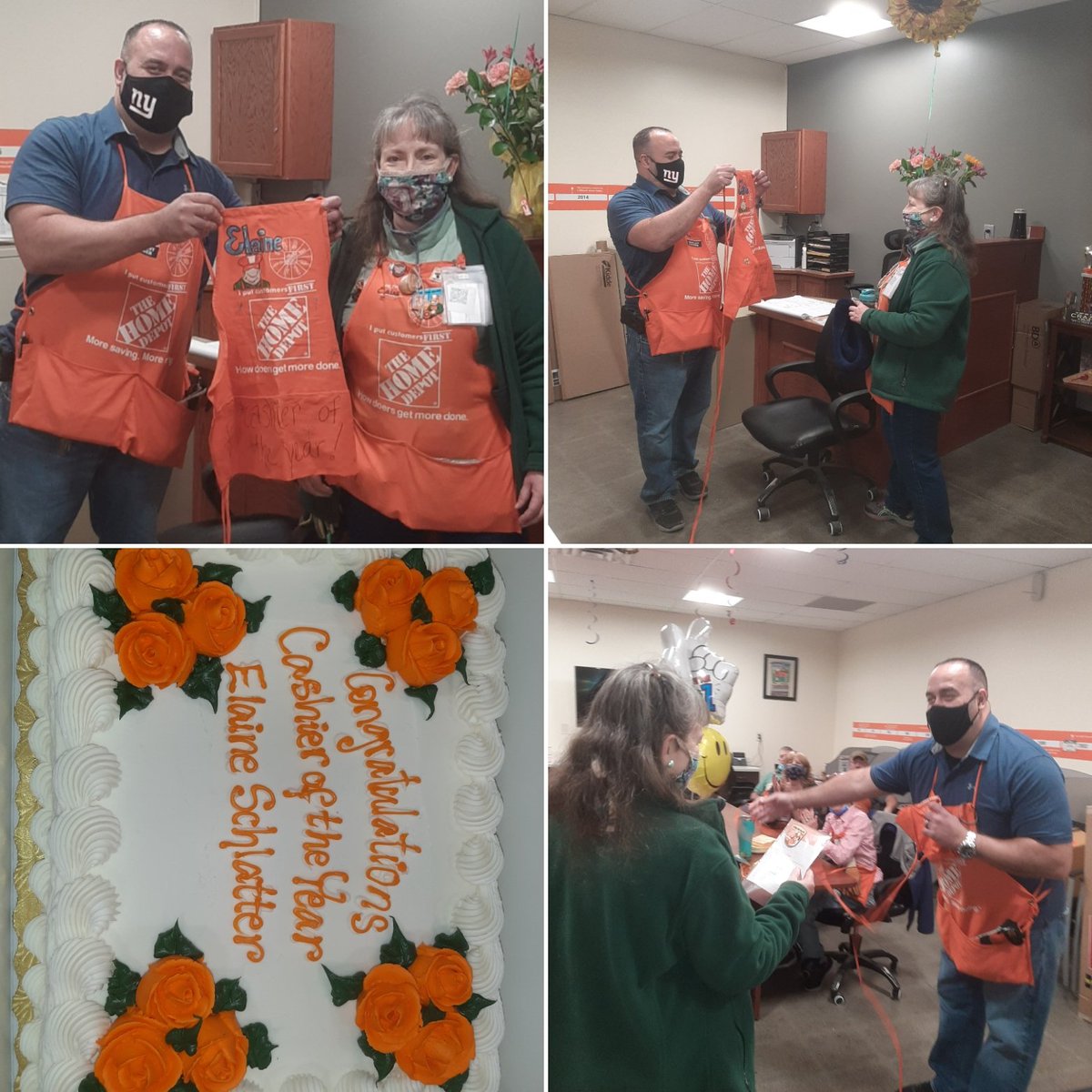 AngelaZukoski's tweet photo. CONGRATULATIONS TO OUR CASHIER OF THE YEAR ELAINE!!
Great job on a tremendous year of excellence customer service!!
#CAM2020 #takingcareofourpeople https://t.co/8q2HDlvPp4