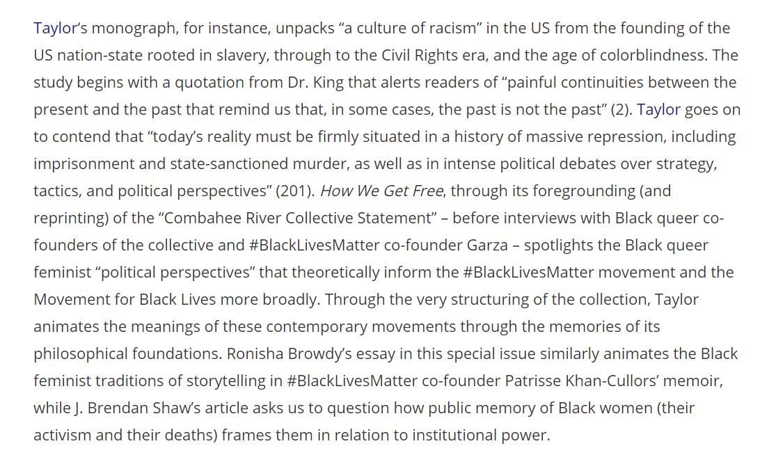 Critique of the US, the Civil Rights era, and the age of colorblindness: https://www.tandfonline.com/doi/full/10.1080/01440357.2019.1668638