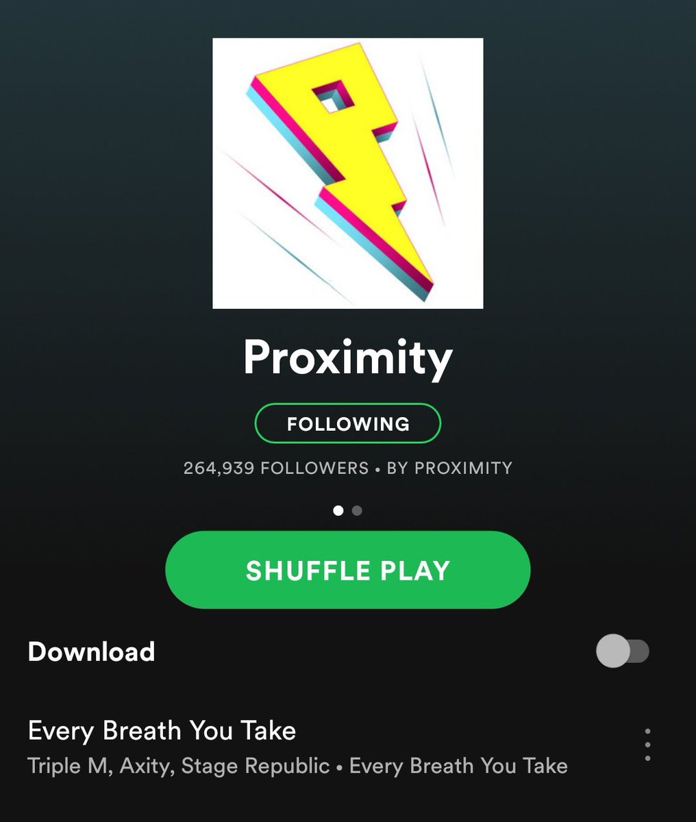 Huge thanks to <a href="/ProximityM/">Proximity</a> for supporting 'Every Breath You Take'❤️❤️❤️