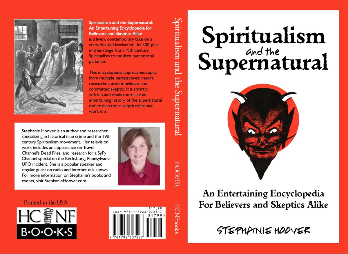 cloudedinmyst's tweet photo. Enter to win a free copy of my book "Spiritualism and the Supernatural: An Entertaining Encyclopedia for Believers and Skeptics Alike." Click the "contact" tab &amp; sign up for my newsletter by 10/25/20.
https://t.co/BmCAX1Pkay https://t.co/VwpDudRoX3