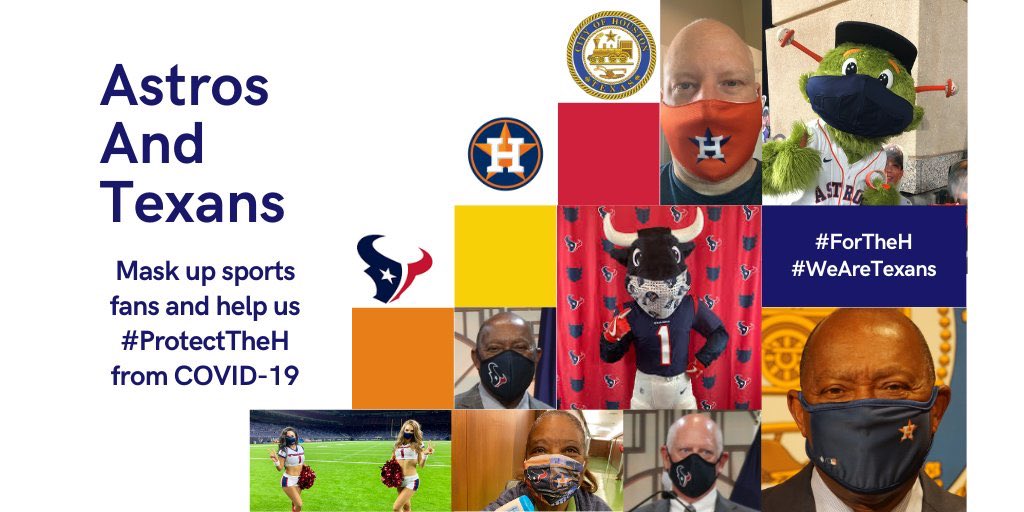 IAmMaryBenton's tweet image. Be a good fan and remember to 
#MaskUpHOU 😷