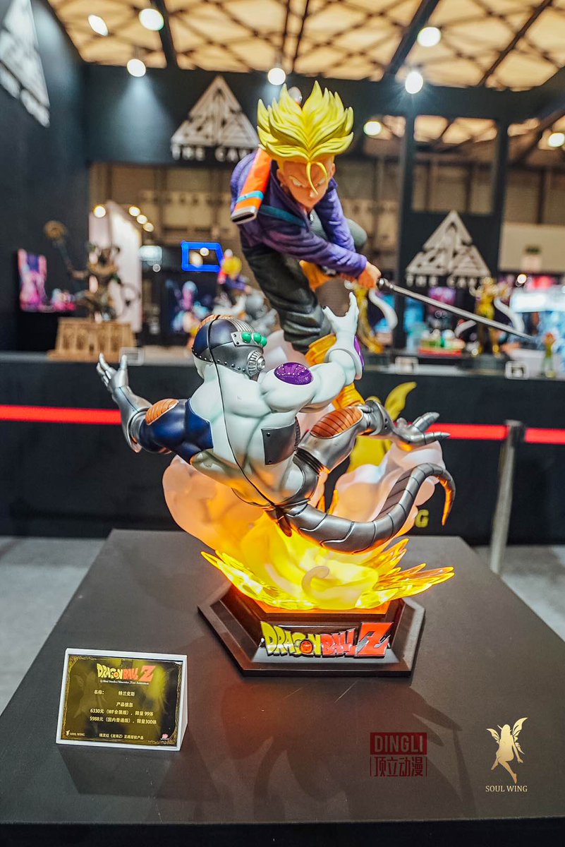 iron_collector's tweet photo. #IronSkullToys Imágenes de la estatua escala 1/4 de #Trunks Vs. #MechaFreezer mostrada durante el #WonderFestival2020 por parte de la marca #SOULWING. 

#WF2020上海 #WF上海 #DB #DragonBallZ #Freezer #DBZ #DragonBall #TrunksSS #TrunksSuperSaiyajin #TrunksSuperSaiyan #WF2020 https://t.co/kse7GJlERw