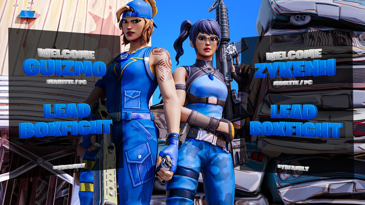 yBClan_'s tweet photo. Cela fait un moment que vous nous demandiez d'ouvrir un roster BoxFight PC !
Nous vous avons écouté, voici nos deux premiers joueurs PC / Manette. ✨
Welcome @Guizizou & @SuperZykN ! 🎊
#yBFamily ❄ https://t.co/T2cyVmTDND