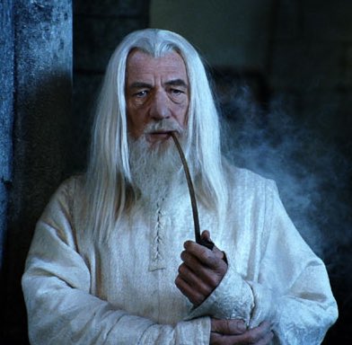 Gandalf the Grey: yes, only it it was silverGandalf the White: doesn’t care enough too