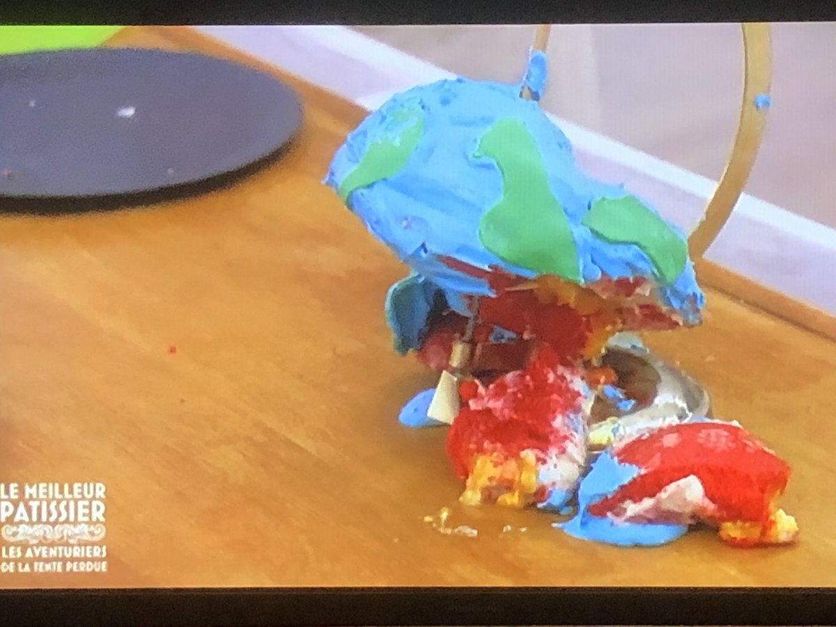 andrewwormald's tweet photo. I call this one “2020”. #lemeilleurpatissier #LMP #earthcake https://t.co/YQ41jgcSDy