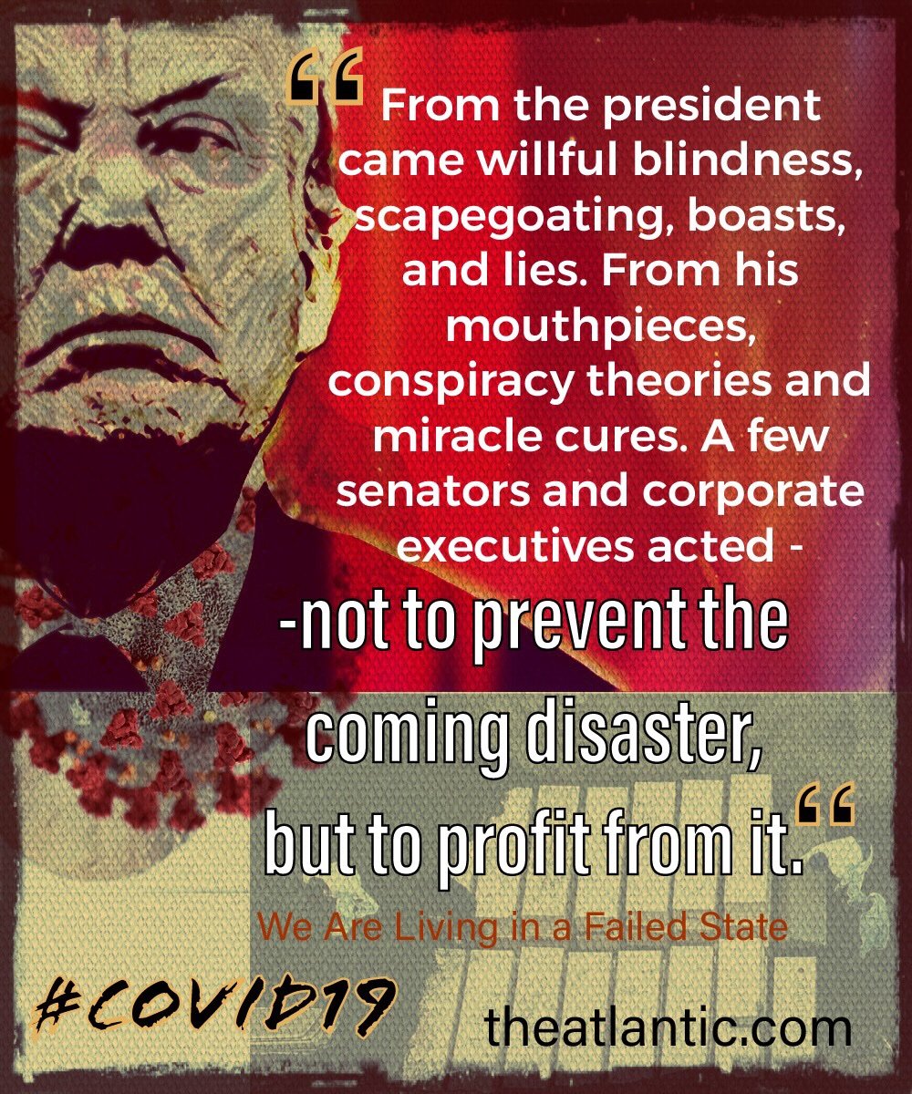 ann_neona's tweet photo. @LRPow79 Because they want it active.
We need to focus on #209K dead Americans.
WE NEED TO STOP GIVING THIS SELF-SERVING EGO MANIAC ATTENTION and focus on saving lives that Trump & GOP has put at risk!
#25thAmendmentNow
#VoteBlueDownBallot
#BidenHarris2020 https://t.co/rZNyWEJ925