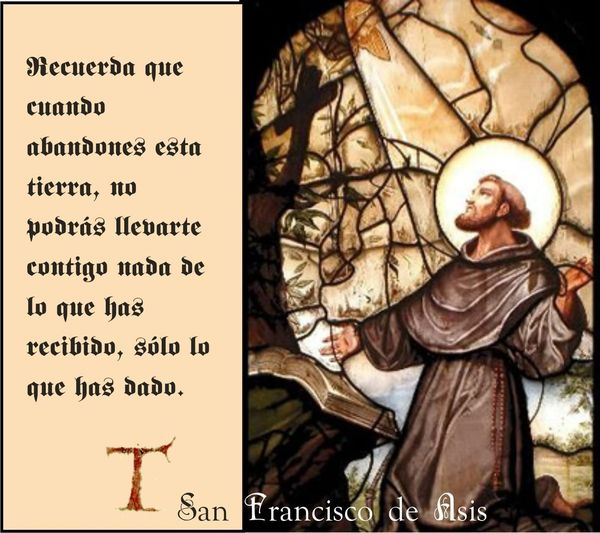 radio3santarosa's tweet photo. ¡Feliz día de san Francisco de Asís!
#sencillezyhumildad #pobreza #ConfianzaEnDios https://t.co/jwMK9gdopN