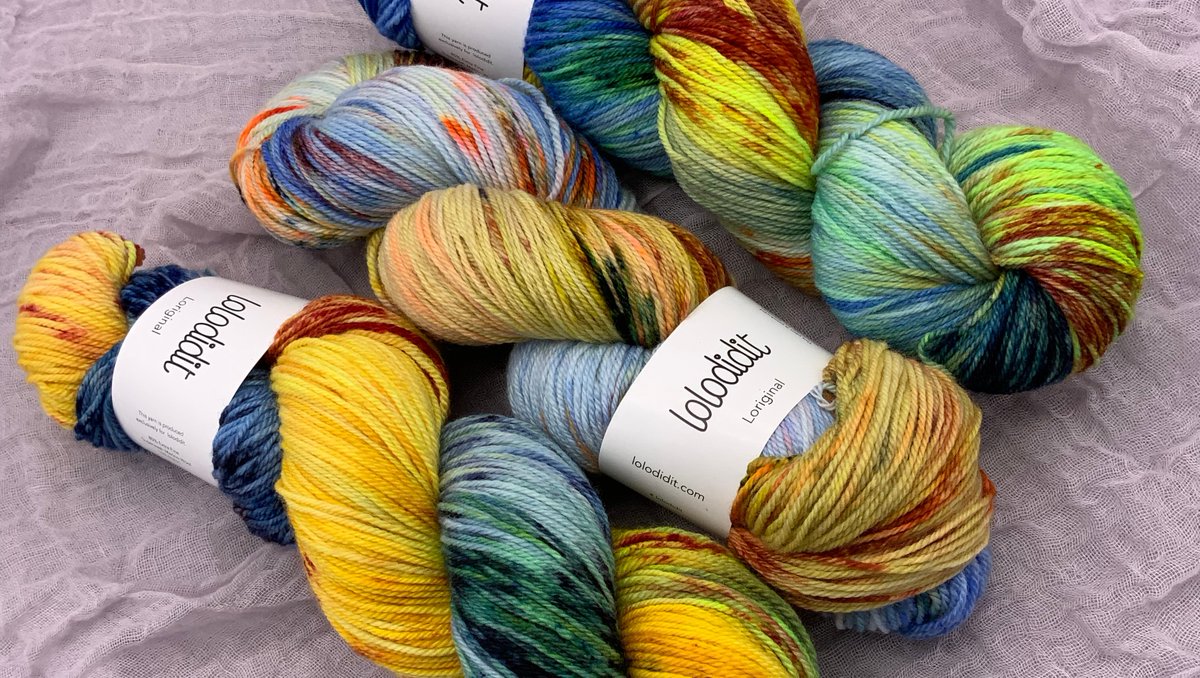 _lolodidit's tweet photo. This is a new One of a Kind colorway called "Fergus' Hand" inspired by Outlander! #lolodidit⁠ #ooak #oneofakind #ooakyarn #indiedyer #indieyarn  #shopsmall #outlander #yarn #yarnaddict #yarnhoarder #yarnlove #indiedyed #handdyedyarn #knit #knitting #crochet #crocheting #fergus https://t.co/jQot6AkmRO