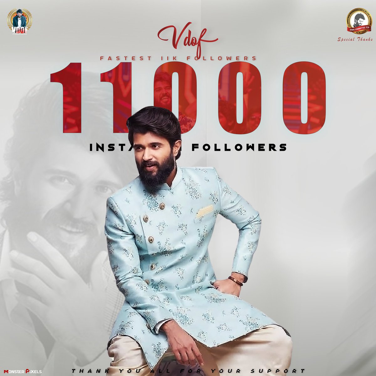 VDFansKasaragod's tweet photo. VDOF Insta Page Proudly Completed 11k Followers

Thank you all for your Love &amp; Support.
#VijayDeverakonda || #VD10

🔰V D ⭕ F『oғғιcιᴀʟ』 ᵀ〽 https://t.co/Vnb2PrTJls https://t.co/I4JfjHERMx