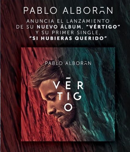 #INFO 6 Noviembre sale a la venta el nuevo disco de <a href="/pabloalboran/">Pablo Alborán</a> por lo pronto escucha su nuevo single #SiHubierasQuerido que supera 3,5M visualizaciones youtu.be/KwuBD2tUBjo pre-reserva 💿 vertigo.pabloalboran.es/?ref=https://w…