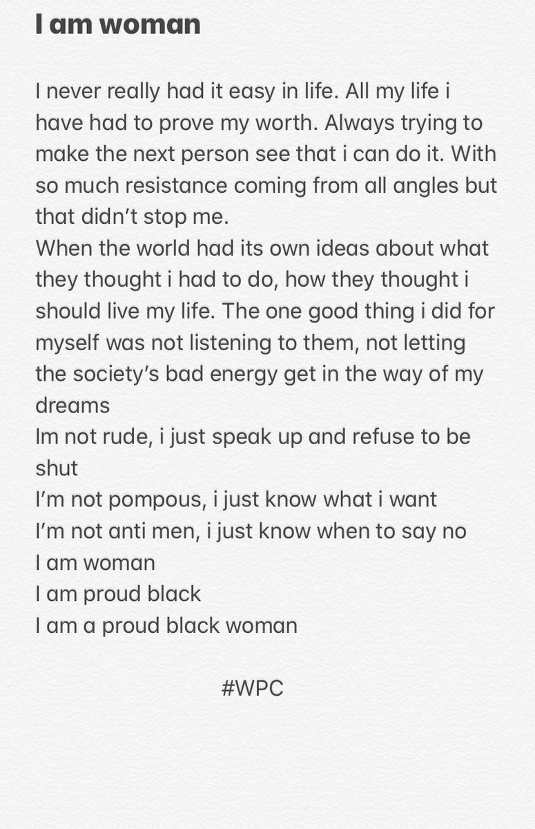Wadzieypc1's tweet photo. Let the woman be empowered https://t.co/gW8TAaY6BW