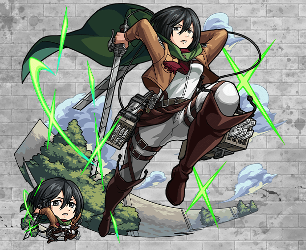 Attack On Titan Wiki Monster Strike X Attack On Titan Collaboration Announced T Co Npbvrtbfxj Here Are The Character Illustrations T Co B8fmecppgt